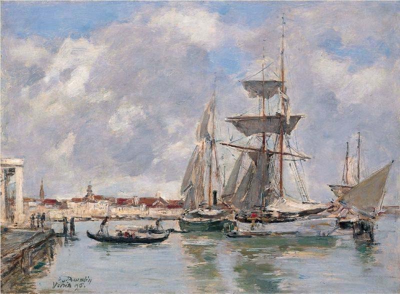Eugene Boudin Venice, The Grand Canal Germany oil painting art